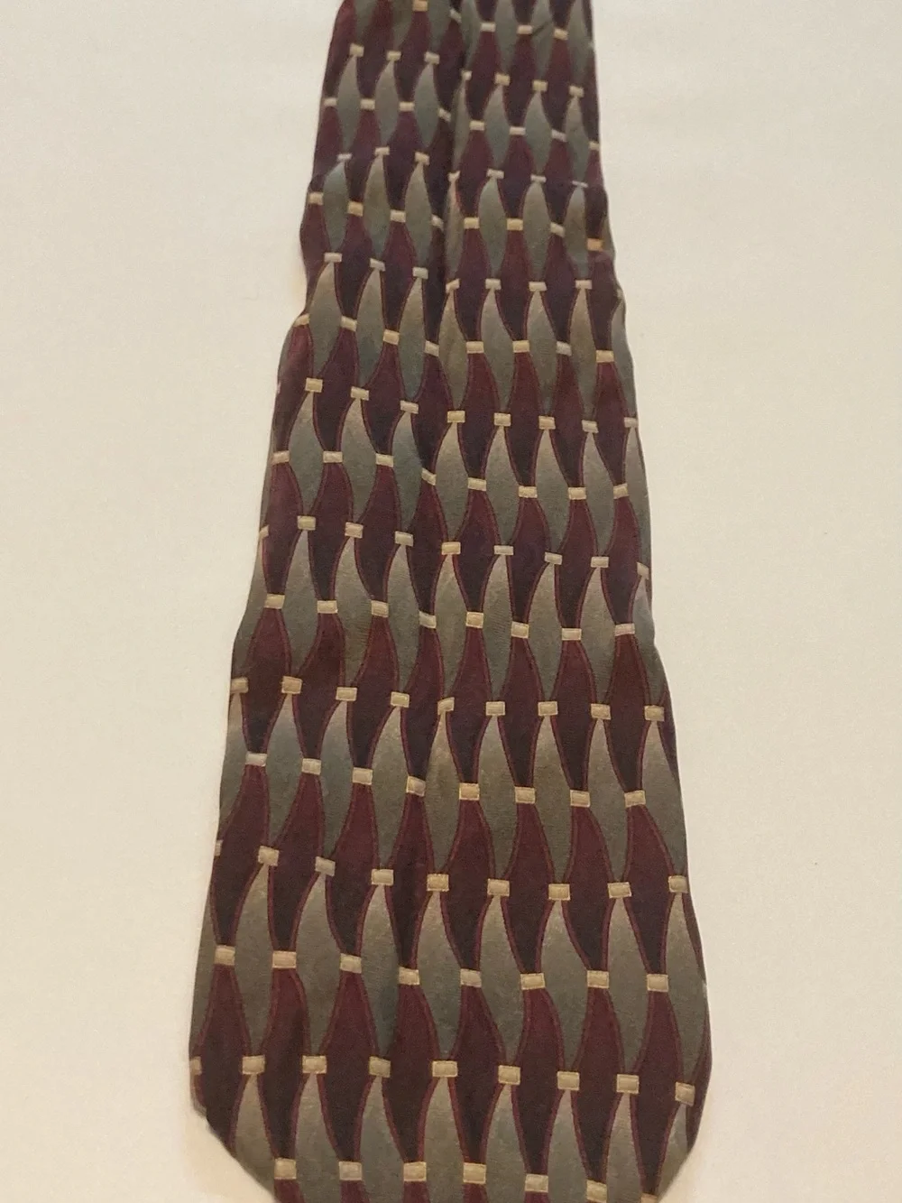 Lot of 5 Men's Neckties - Patterned Silk Ties